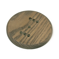 Подложка одноместная деревянная "Ретро" ASR-55718, Ясень цвет орех